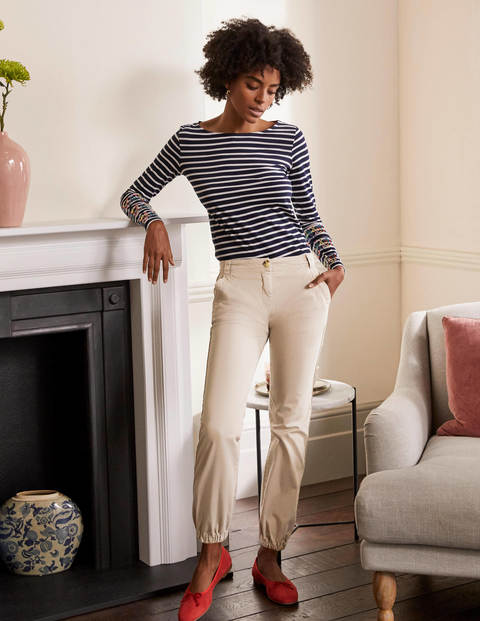 Pantalon chino Gowrie Femme Boden, SND
