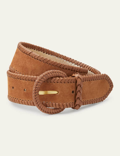 Woven Waist Belt Brown Women Boden