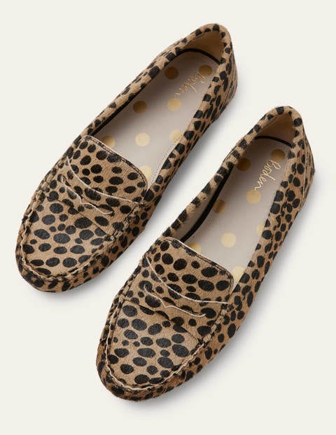 Melanie Moccasins - Natural Cheetah | Boden US