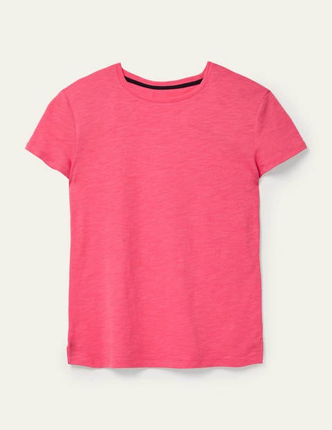 Le T-shirt boyfriend en coton Femme Boden, PNK