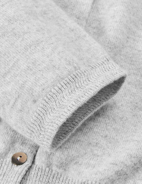 Grey sales cropped cardigan