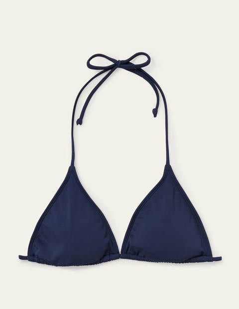 Boden String Bikini Top French Navy Women