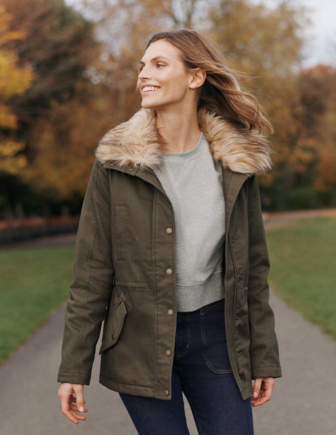 Parka Kentwell - Classic Khaki | Boden FR