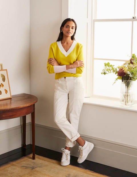 Pantalon chino Abingdon Femme Boden, IVO