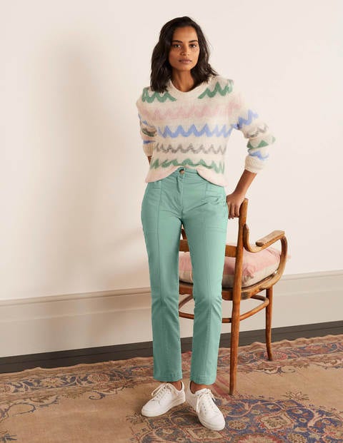 Pantalon chino Abingdon Femme Boden, LGR