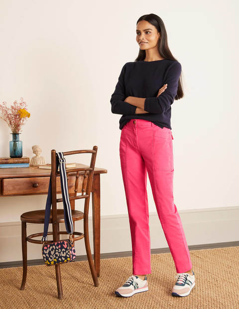 Pantalon chino Abingdon Femme Boden, PNK