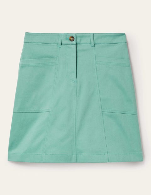 Abingdon Mini Skirt Green Women Boden