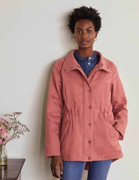 Kentwell Parka - Dusty Rose | Boden UK