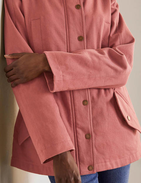Kentwell Parka - Dusty Rose | Boden UK