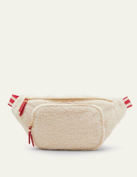 Borg Belt Bag - Natural | Boden US