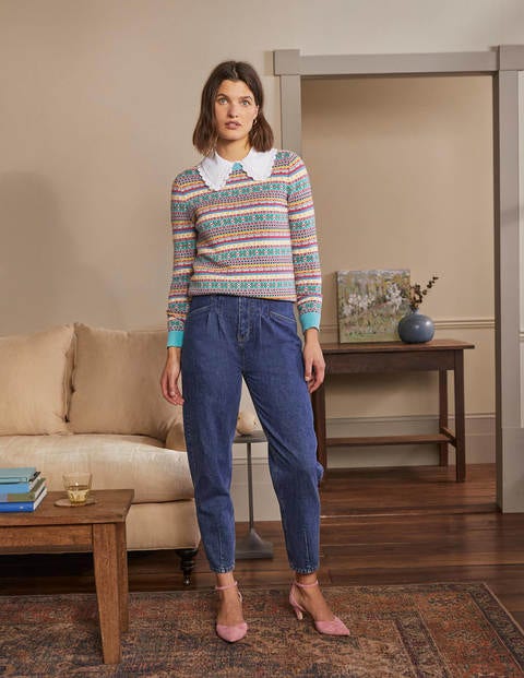 Fair Isle Sweater - Multi Heritage | Boden US Fair Isle Sweater - Multi Heritage | Boden US