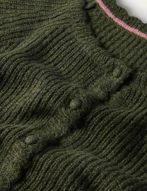 【美品】eLLa scallop canon loop pullover シャツ/ブラウス(七分/長袖) トップス レディース 開店祝い