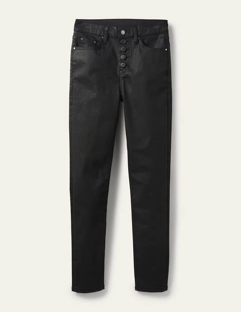 Dunnes Stores | Black Black Wax And Twill Skinny Jeans