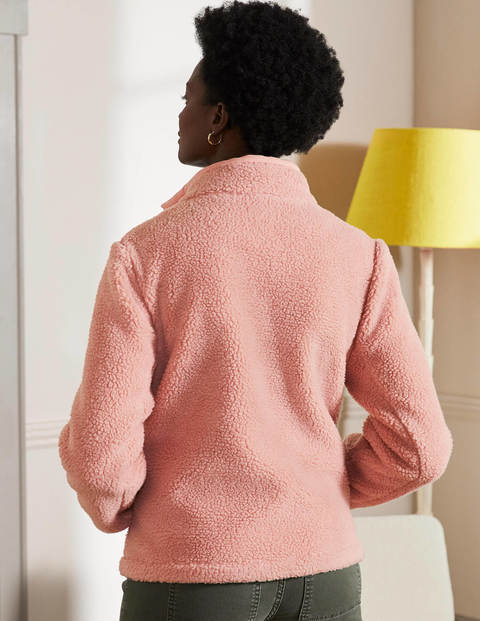 Marcia Sherpa Jacket - Milkshake | Boden US