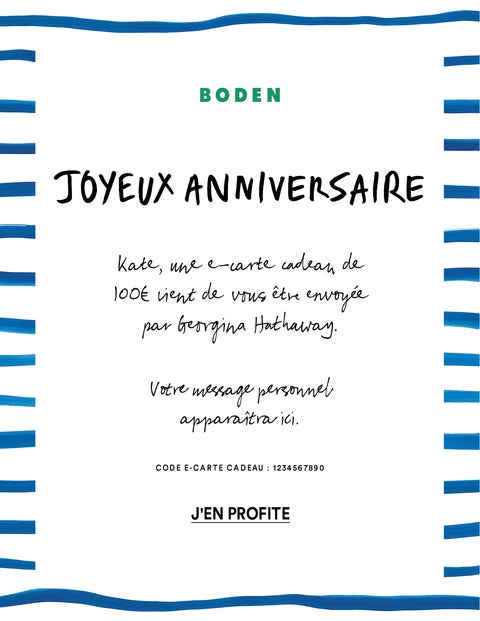 E Gift Voucher Boden Boden, FR4