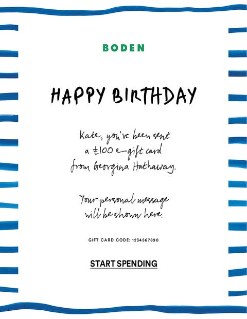 Boden Gift Vouchers Boden UK