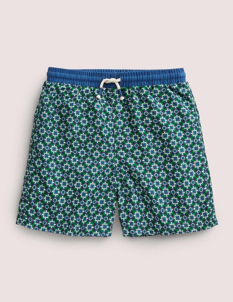 Swim Shorts Green Boys Boden