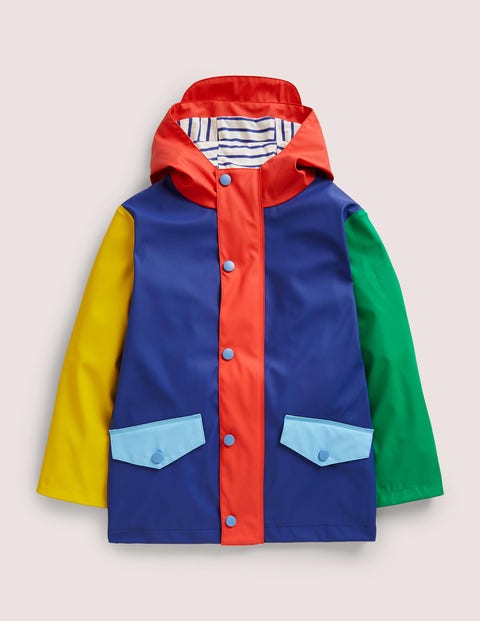 Mini Boden Kids' Waterproof Jacket