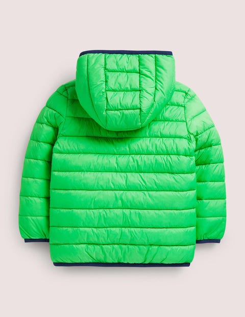 Cosy Pack-away Padded Jacket - Highland Green | Boden US