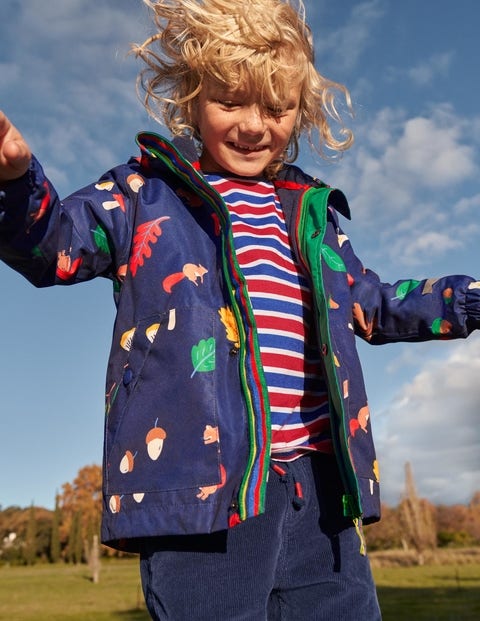 Mini Boden Kids' Waterproof Jacket