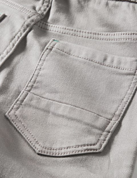 Jersey Straight Jeans - Grey | Boden UK