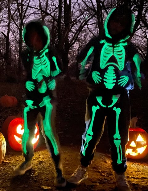 Kids skeleton sweatshirt sales