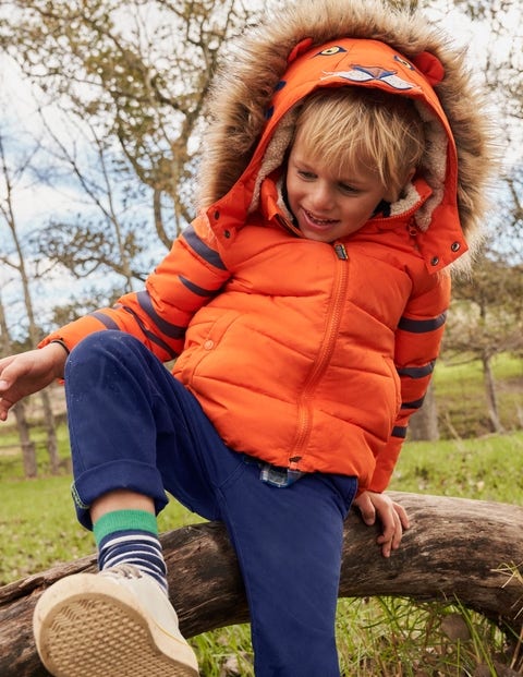 Mini Boden Kids' Waterproof Jacket