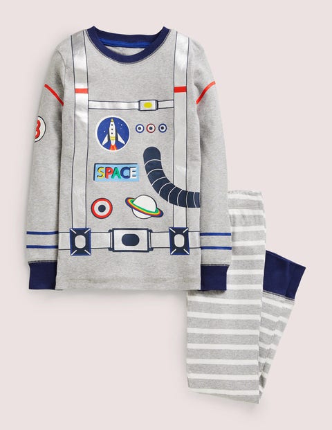 Pyjama long Dream Big Garçon Boden, GRY