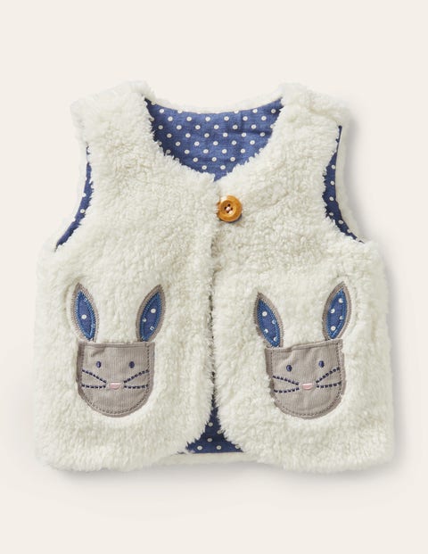 Pocket Vest - Ivory | Boden 