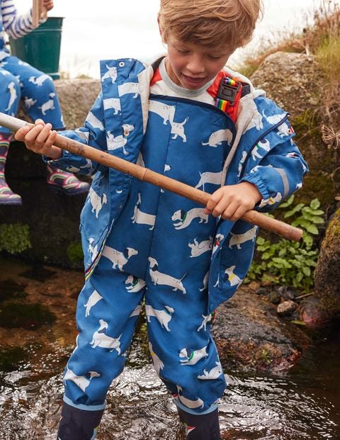 K-Way Edgard Blue Deep Waterproof Pants for Kids