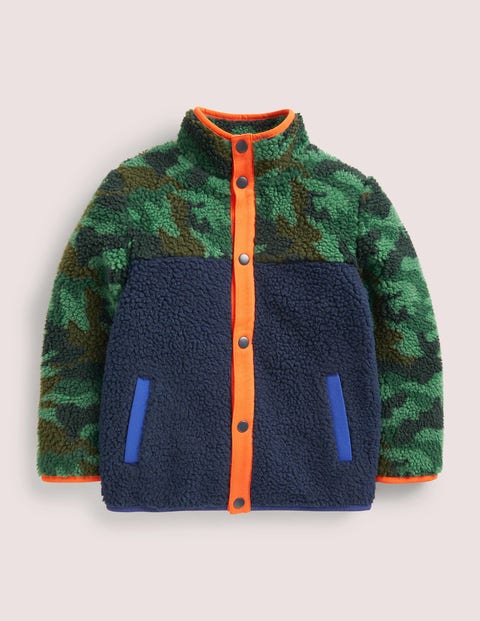 Veste en borg à enfiler Garçon Boden, MUL