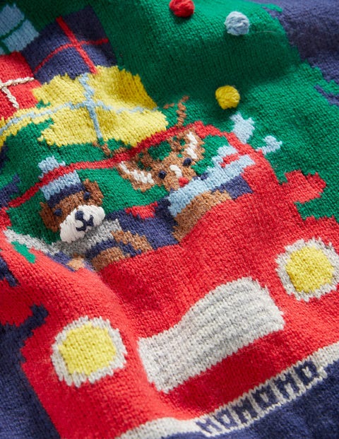 striped christmas sweater