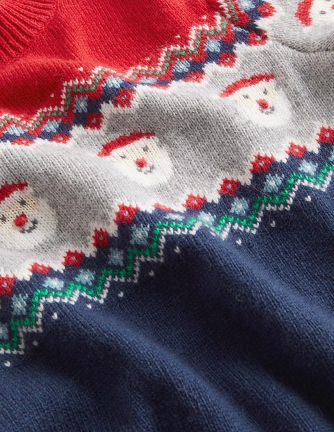Ladies navy sales christmas jumper