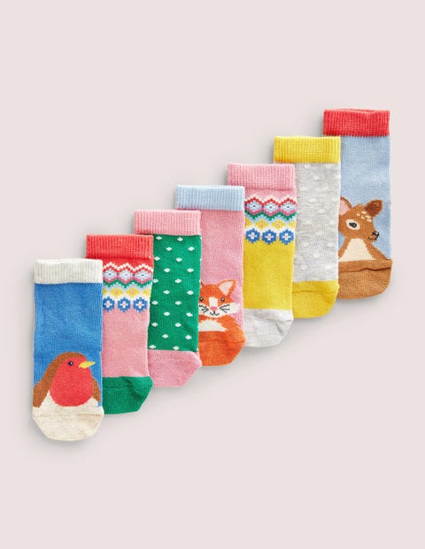 7 paires de chaussettes Fille Boden, ANI