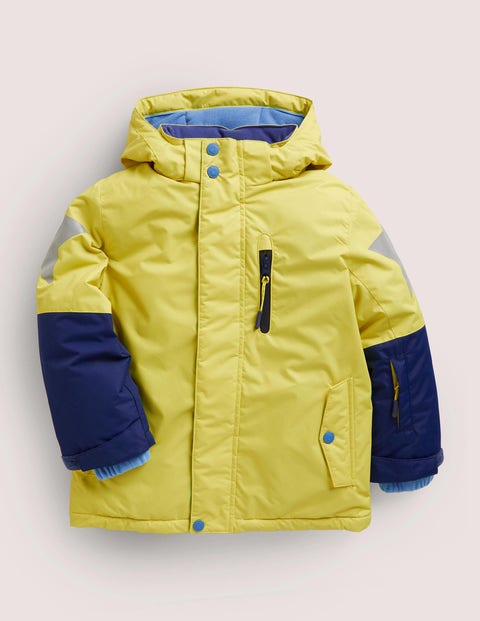 All-weather Waterproof Jacket yellow Boys Boden