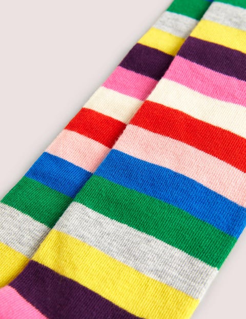 Patterned Tights - Rainbow Stripes | Boden US