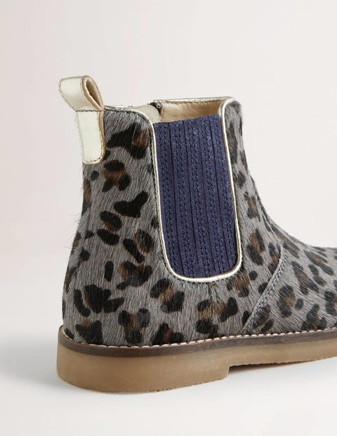 bottines chelsea leopard