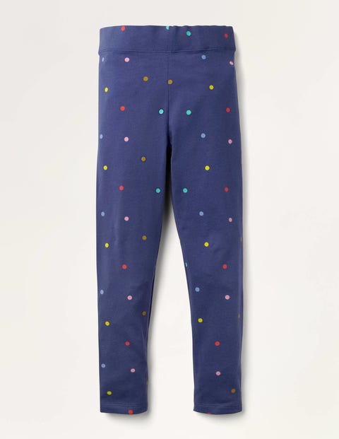 Fun Leggings - Starboard Blue Confetti Spot