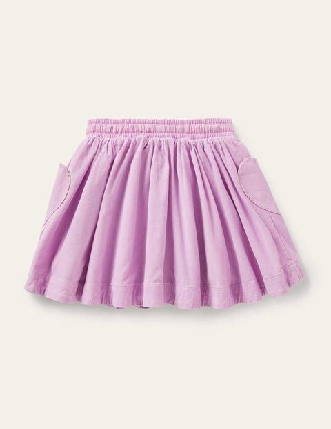 Woven Twirly Skirt - Orchid Petal Purple | Boden UK