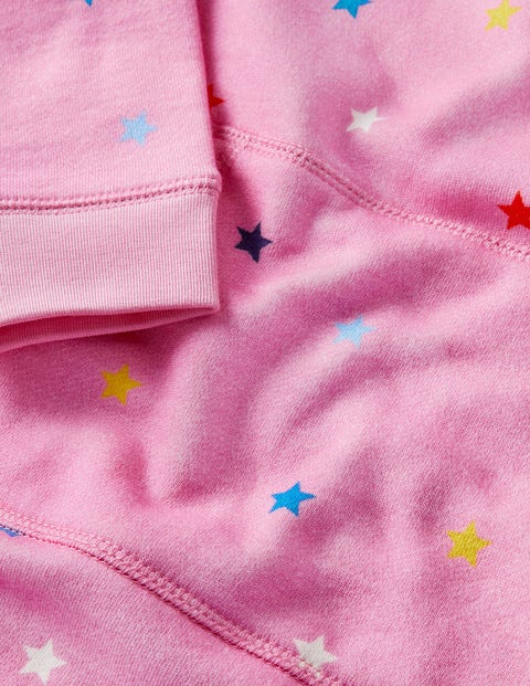 Multi Star Pink Sweatshirt Tunic 