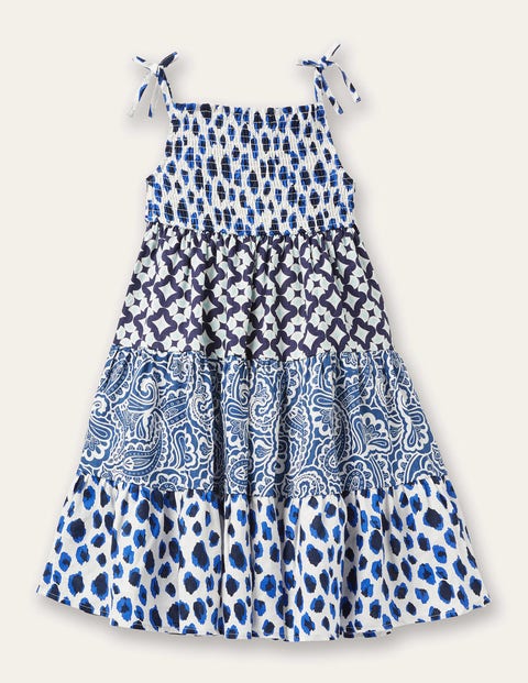 Repurposed Dress Blue Girls Boden