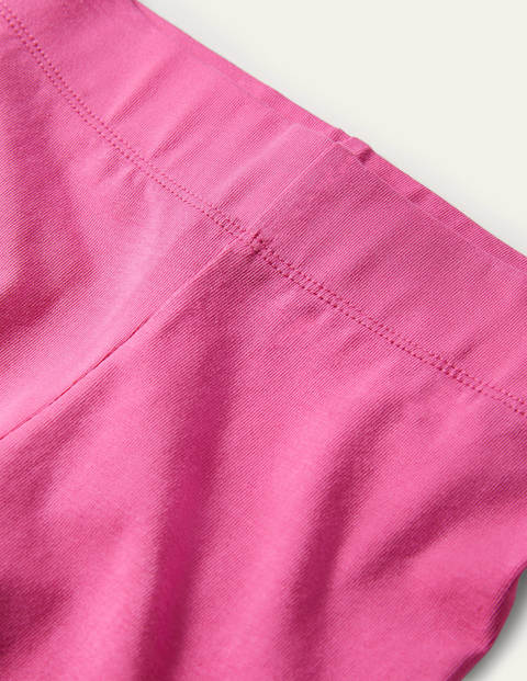 Plain Cropped Leggings - Bright Petal Pink | Boden US