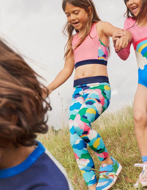 Adventure Jersey Leggings - Multi Cloud Camo