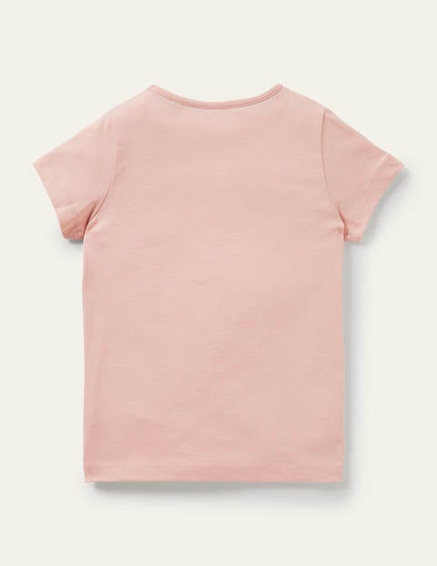 Short-sleeved Printed T-shirt - Pink Here Comes The Sun | Boden US
