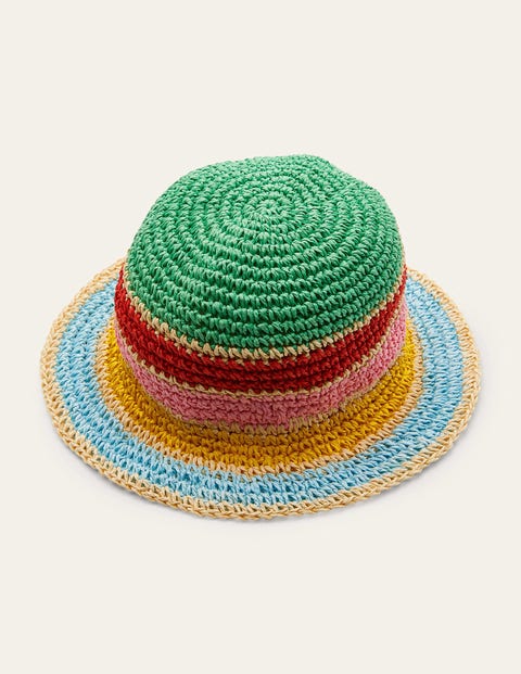 Chapeau crocheté Fille Boden, MUL
