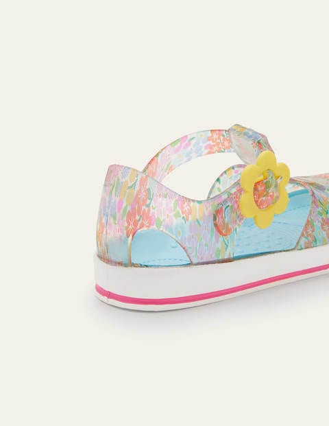Rainbow hotsell jelly shoes