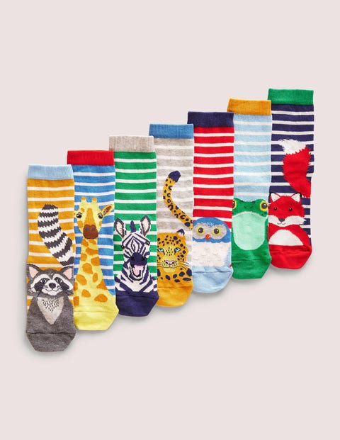 7 paires de chaussettes Garçon Boden, ANI