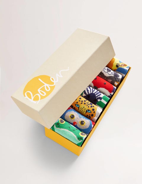box and socks