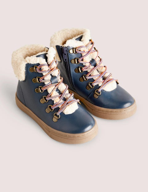 brycen faux leather lace up boot