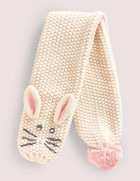 Artikel klicken und genauer betrachten! - Mit diesem Häschen-Schal bleiben kleine Hälse wohlig warm. | im Online Shop kaufen